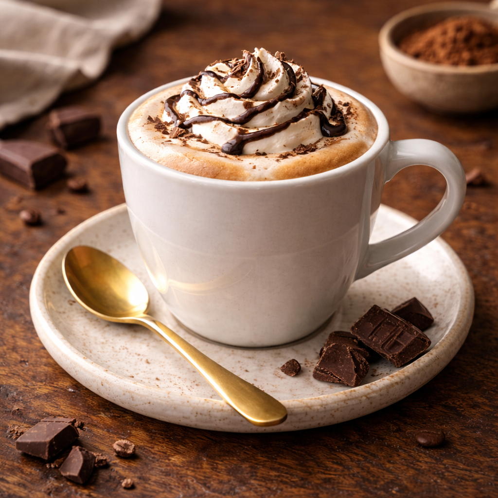 Hot Mochaccino Kopi Sejiwa